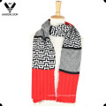 Senhora Moda Jacquard Joint Knitting Pattern Scarf